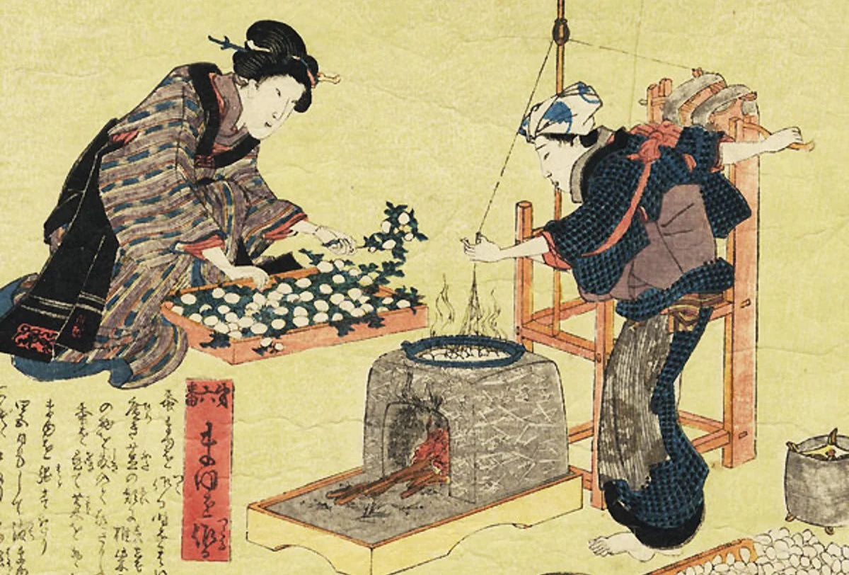Ancient Japanese Mulberry Silk